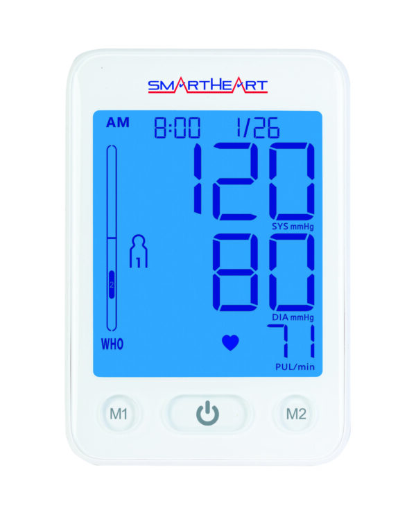 SmartHeart Talking Blood Pressure Arm Monitor