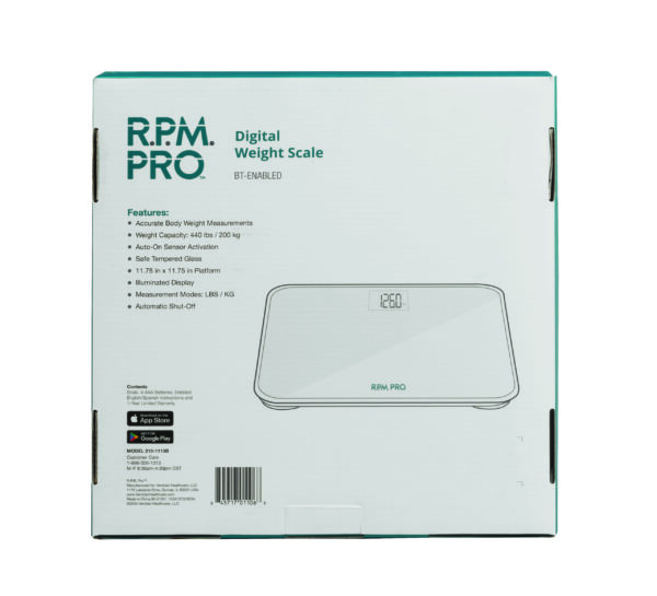 RPM Pro Digital Weight Scale Bluetooth - Image 3