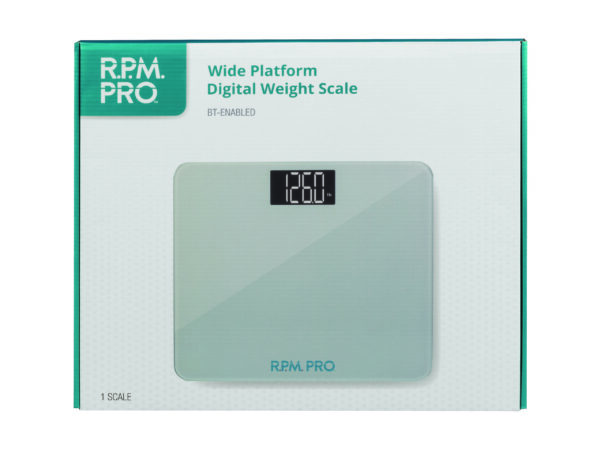 RPM Wide-platform Digital Weight Scale Bluetooth - Image 2