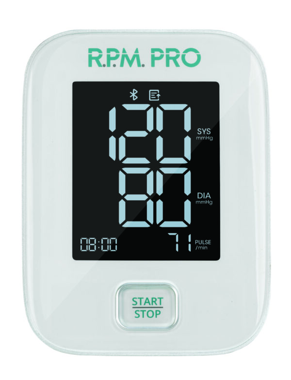 RPM Pro™ Blood Pressure Monitor Upper Arm, 2 Cuff - Bluetooth