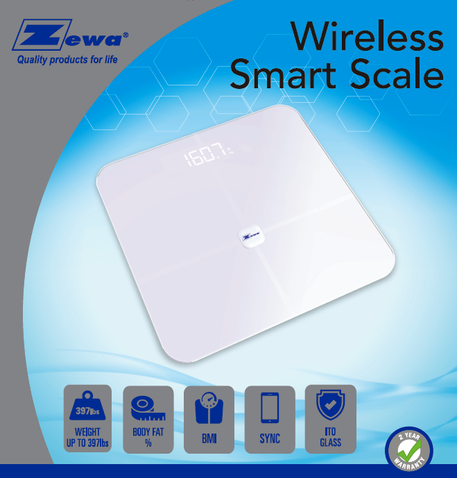 Wireless smart scale packaging