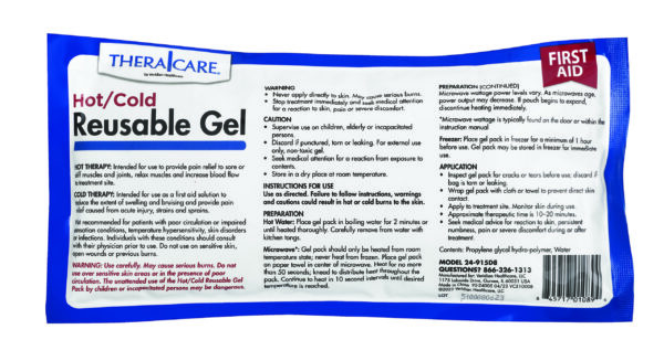 Hot & Cold Reusable Gel Pack Display