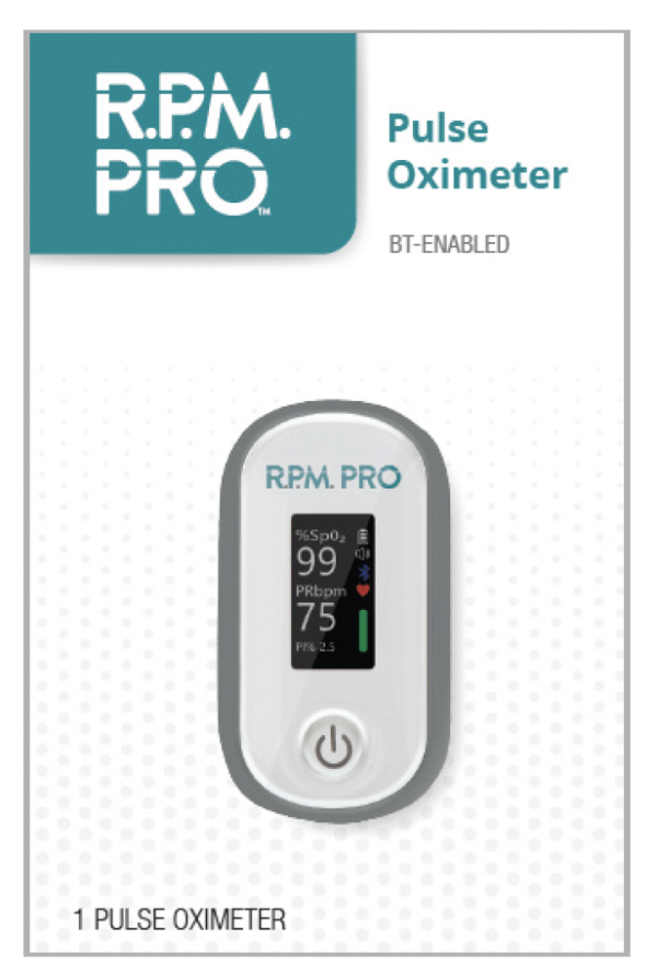 RPM Pro™ Pulse Oximeter Bluetooth - Image 2