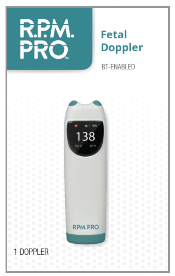 RPM PRO™ Fetal Doppler Bluetooth - Image 3