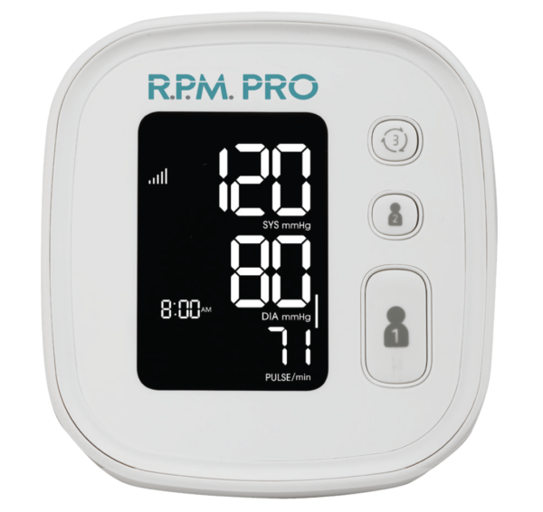 RPM Pro™ Blood Pressure Arm Monitor - Cellular